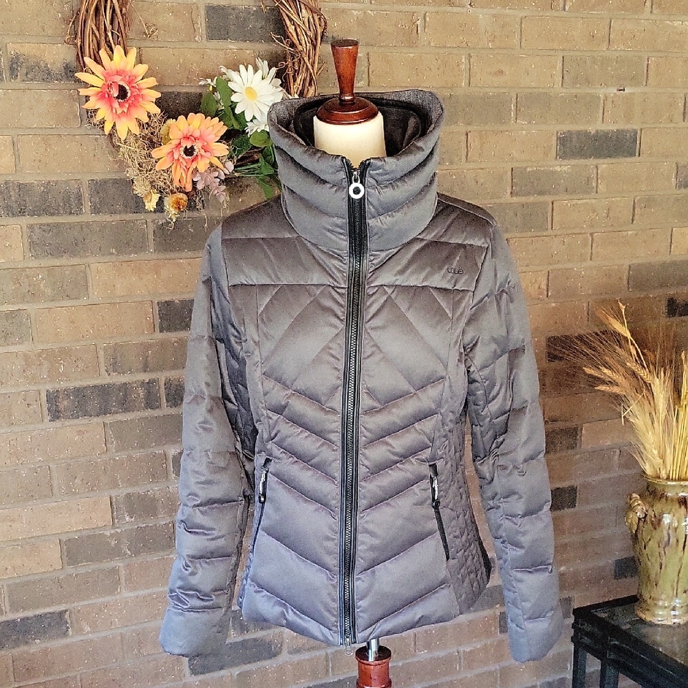 LOLE Colleen Down Filled Jacket in Women's Size L (10-12), gray